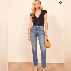 Reformation Nella Knit Top NWT